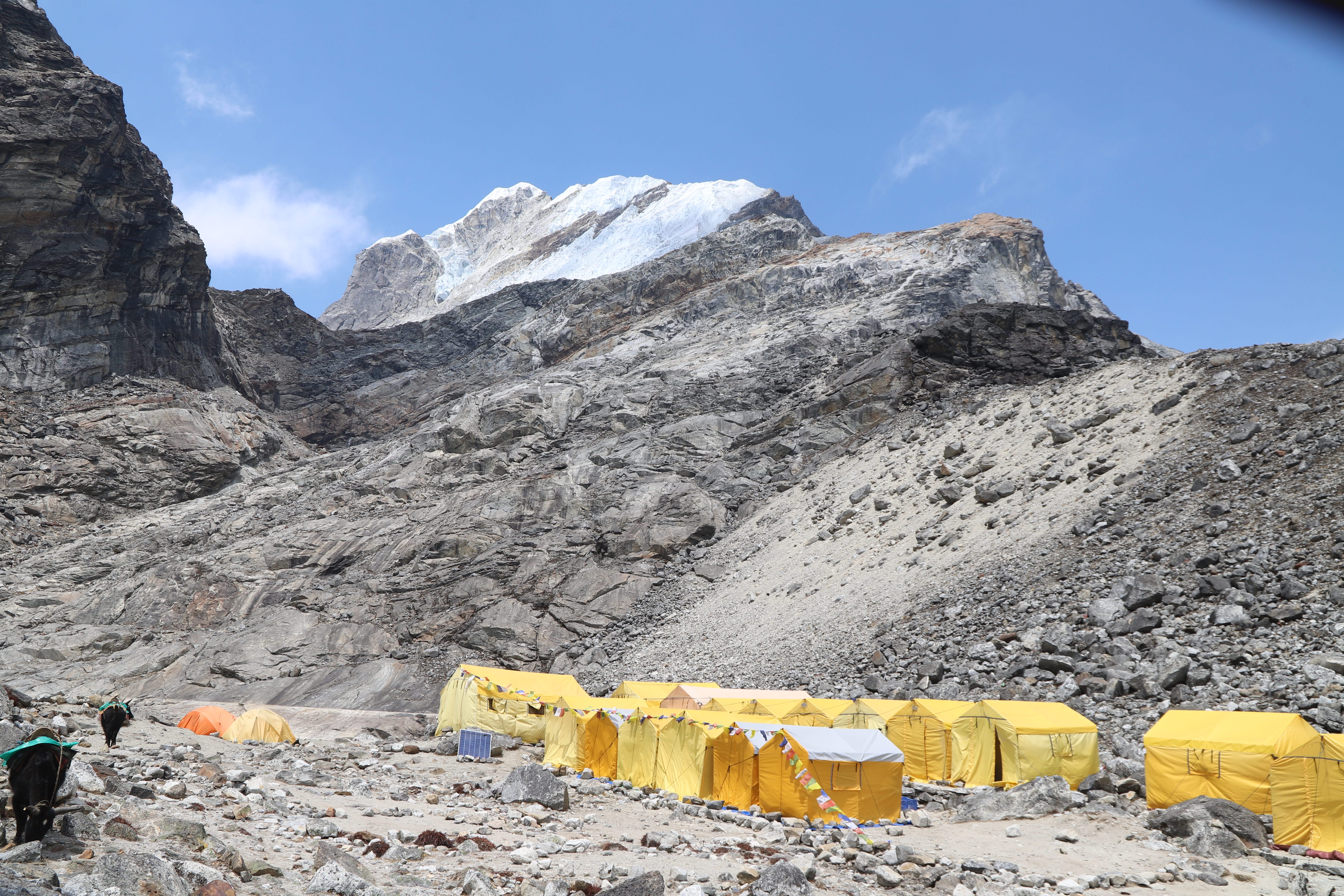 Trek from Lobuche to Lobuche High Camp (5400m)