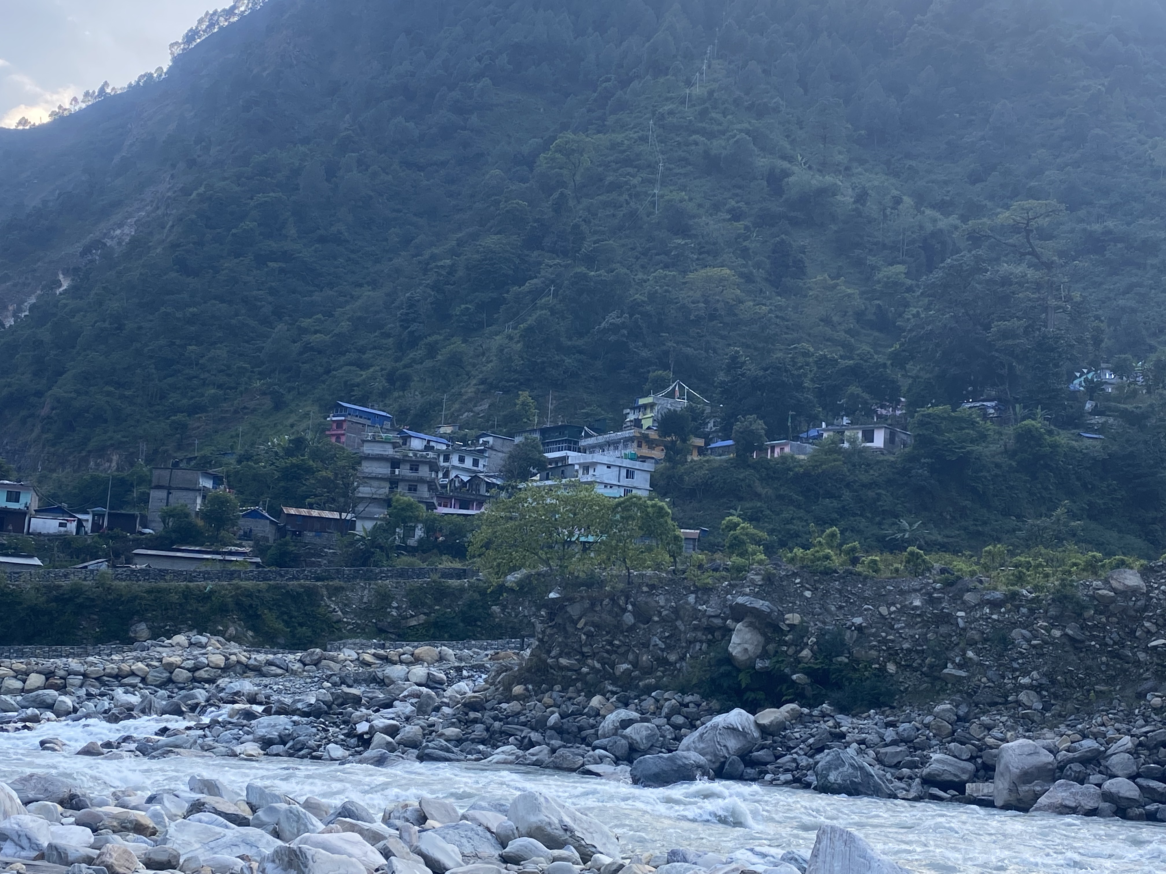 Trek from Machha Khola to Arughat (606m)