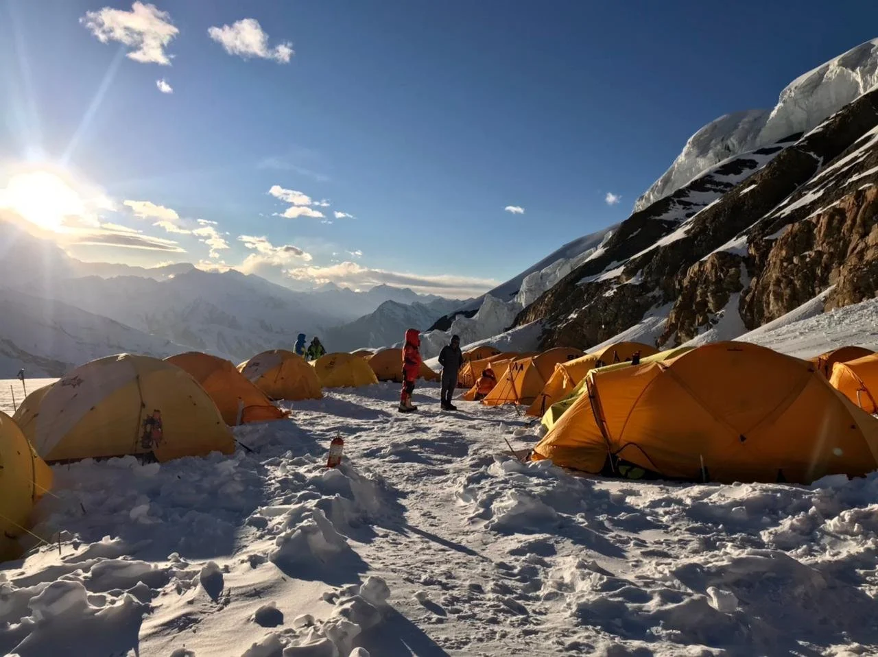 Trek to Himlung Base Camp