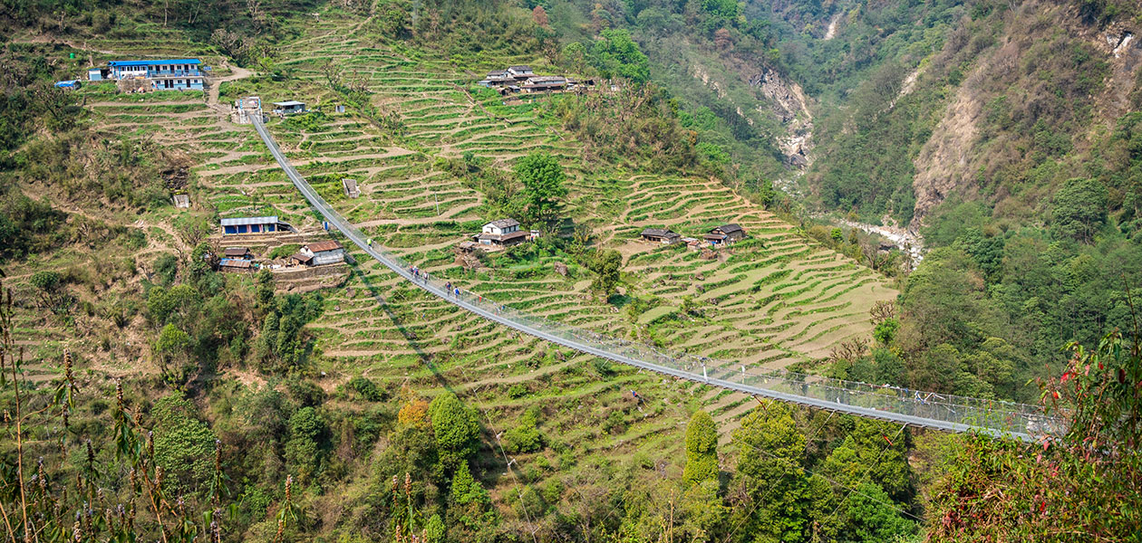 Trek to Jhinu Danda