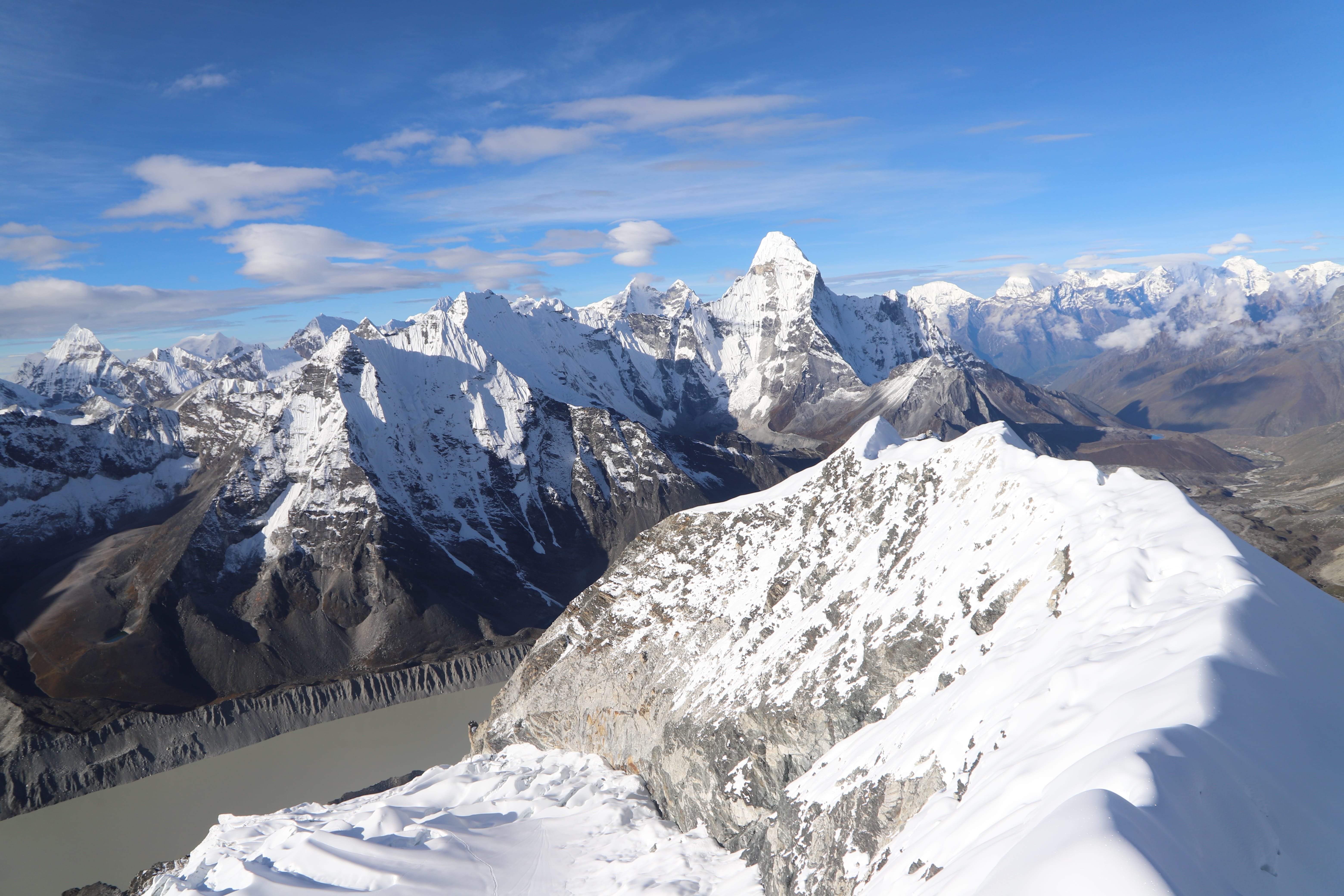 Ascend from Chhukung (4750m) to Island Peak Base camp (5200m) - Pre-Climbing Training