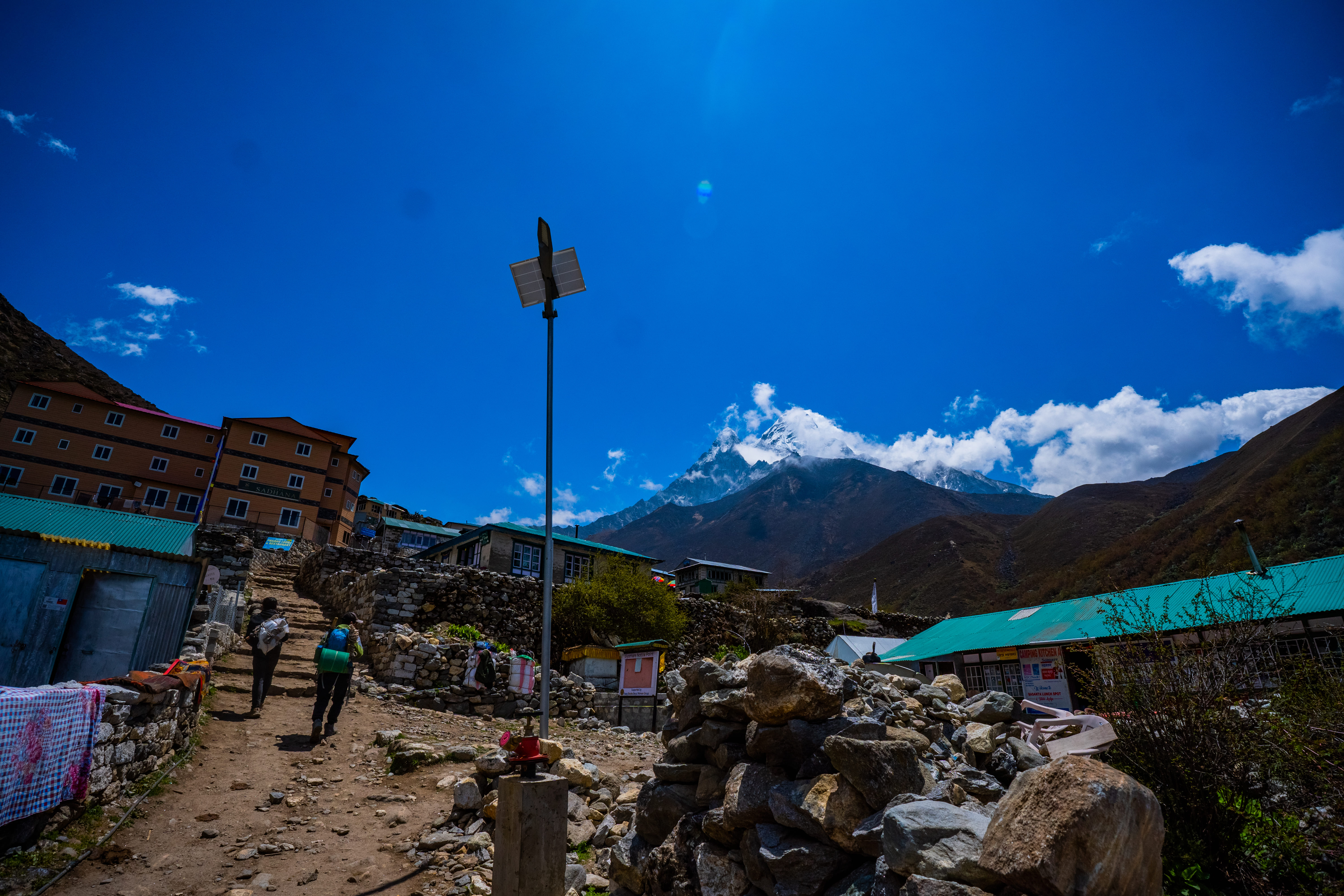 Trek to Dingboche (4,410 m)